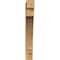 Ekena Millwork Imperial Block Rough Sawn Bracket, Western Red Cedar, 4"W x 24"D x 32"H BKT04X24X32IMP05RWR - alternate 3